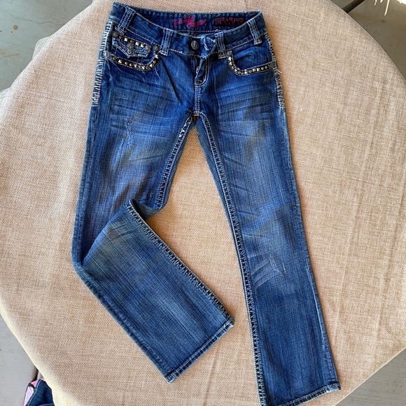 Rock and Roll Cowgirl Bootcut Jeans - Picture 2 of 13